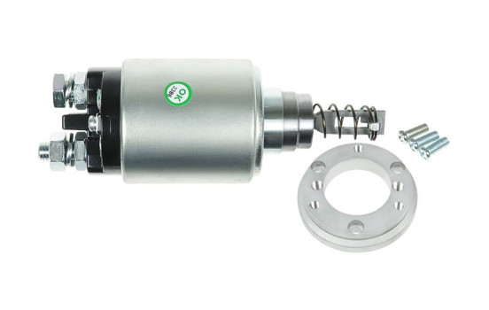 Solenoid switch, starter motor