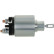 Solenoid switch, starter motor