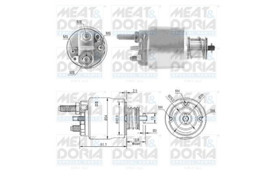 Solenoid Switch, starter