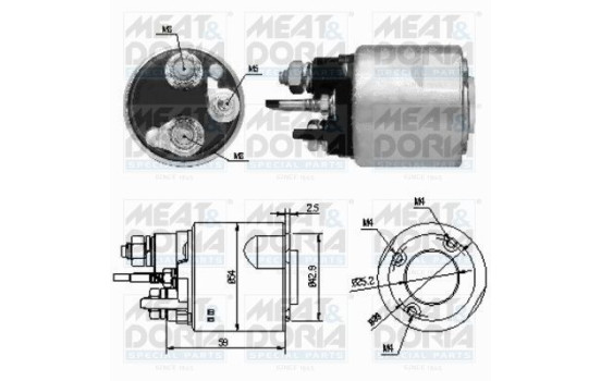 Solenoid Switch, starter