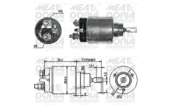 Solenoid Switch, starter