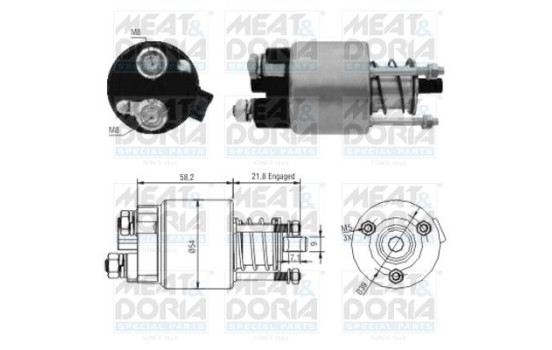 Solenoid Switch, starter