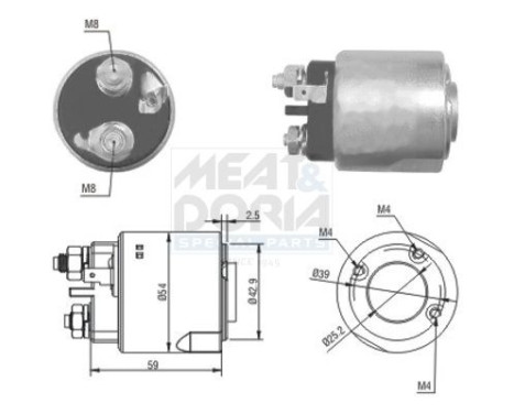 Solenoid Switch, starter