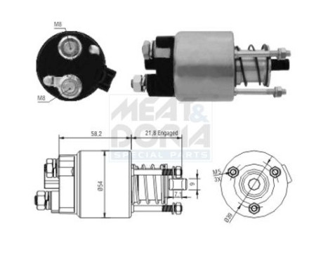 Solenoid Switch, starter