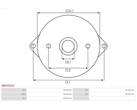 Starter motor cover, carburetor, Image 3