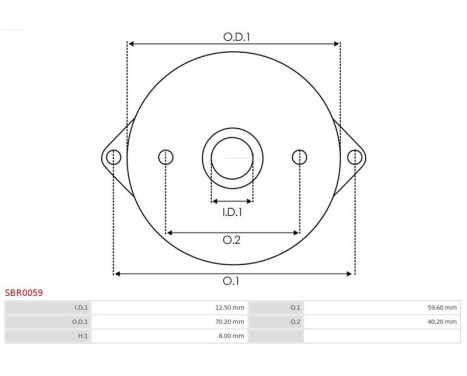 Starter motor cover, carburetor, Image 3