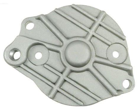 Starter motor cover, carburetor