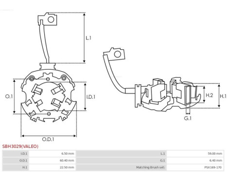 Starter motor cover, carburetor, Image 2