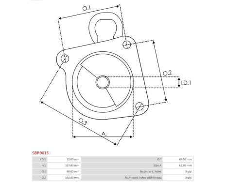 Starter motor cover, carburetor, Image 3