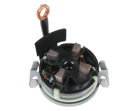 Starter motor cover, carburetor