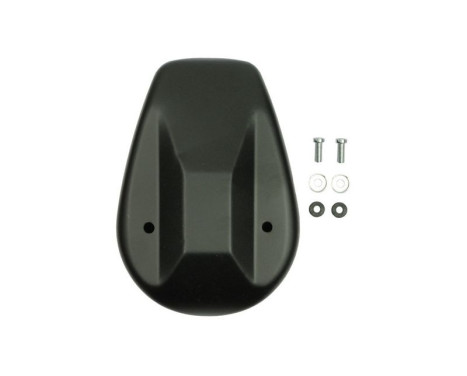 Starter motor cover, carburetor