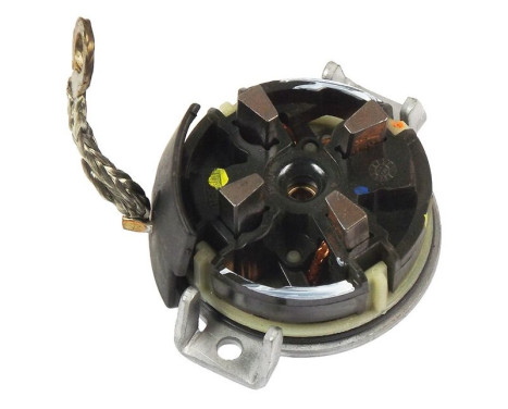 Starter motor cover, carburetor