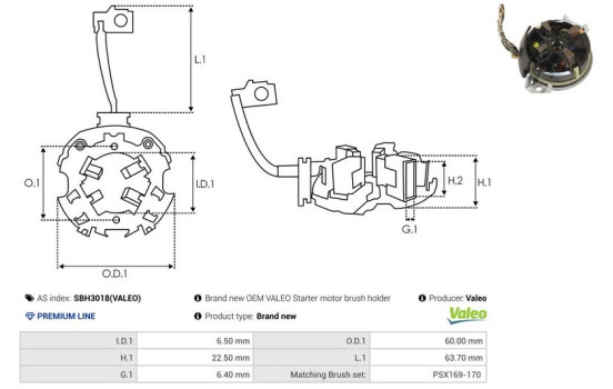 Starter motor cover, carburetor, Image 2