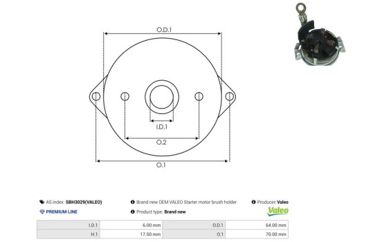 Starter motor cover, carburetor, Image 3