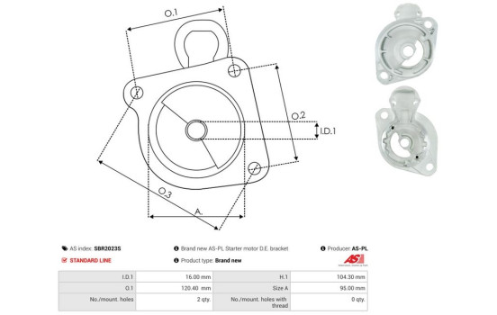 Starter motor cover, carburetor, Image 3