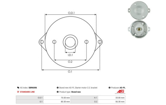Starter motor cover, carburetor, Image 3