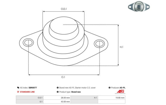Starter motor cover, carburetor, Image 2