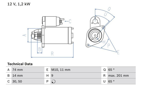 Starter 2153 Bosch
