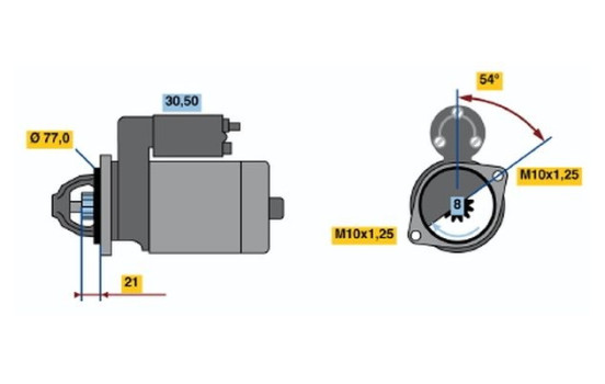 Starter 2259 Bosch, Image 2