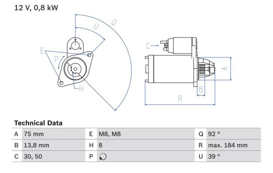 Starter 2260 Bosch