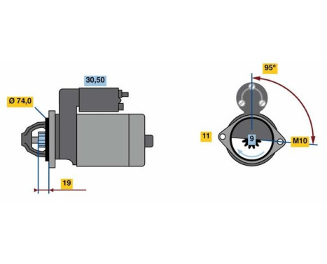 Starter 2326 Bosch, Image 2