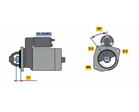 Starter 2358 Bosch, Image 2