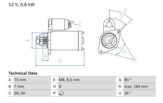 Starter 2388 Bosch