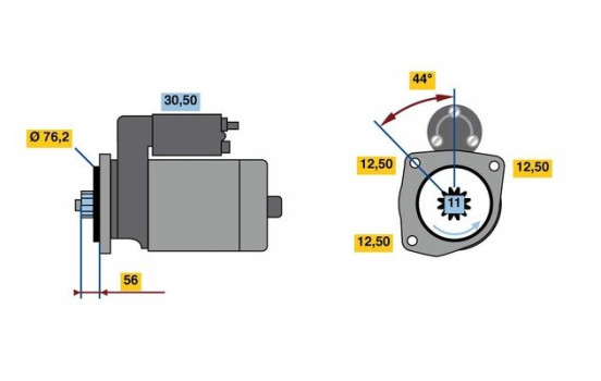 Starter 2410 Bosch, Image 2