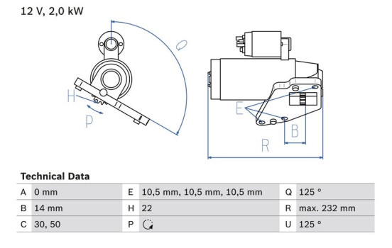 Starter 2471 Bosch