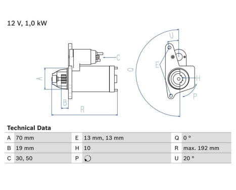 Starter 2569 Bosch