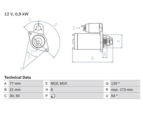 Starter 2572 Bosch