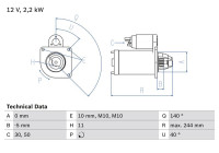 Starter 2626 Bosch