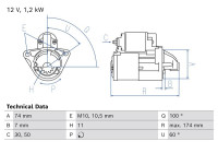 Starter 2926 Bosch
