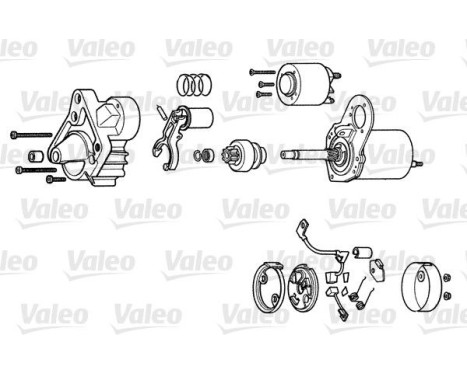 Starter Citroen 1.4 kw D6RA100 Valeo