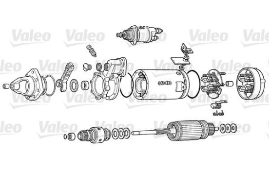 Starter D13HP607 Valeo