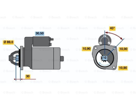 Starter EV(R)24V4,0KW Bosch