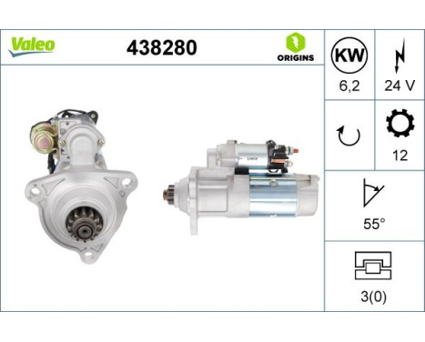 Starter motor / Starter 438280 Valeo, Image 4