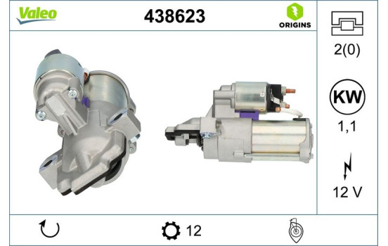 Starter Motor / Starter 438623 Valeo, Image 4