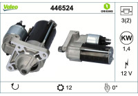 Starter Motor / Starter 446524 Valeo