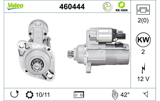 Starter motor / Starter 460444 Valeo, Image 2