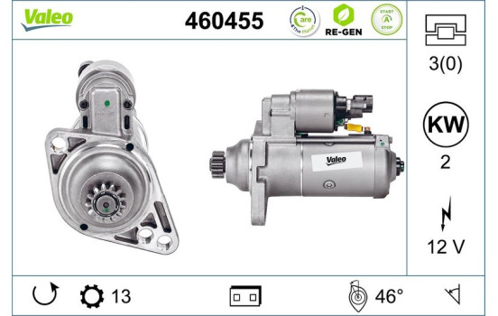 Starter motor / Starter 460455 Valeo, Image 5