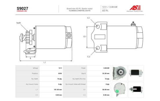 Starter motor / Starter, Image 5