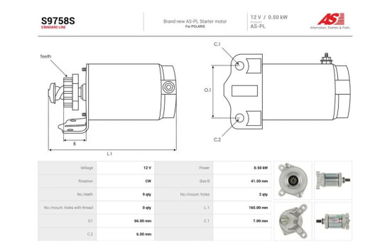 Starter motor / Starter, Image 5