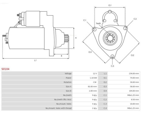 Starter motor / Starter, Image 5