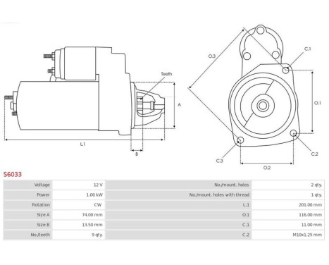 Starter motor / Starter, Image 5