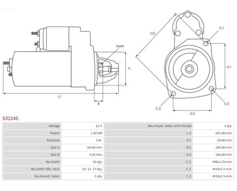 Starter motor / Starter, Image 5