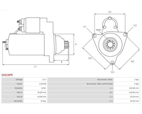 Starter motor / Starter, Image 5