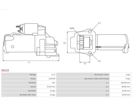 Starter motor / Starter, Image 5