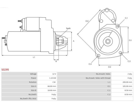 Starter motor / Starter