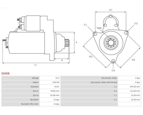 Starter motor / Starter, Image 4